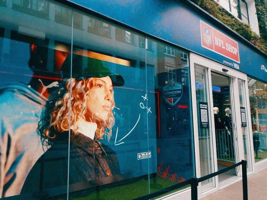 NFL London store for the International Series