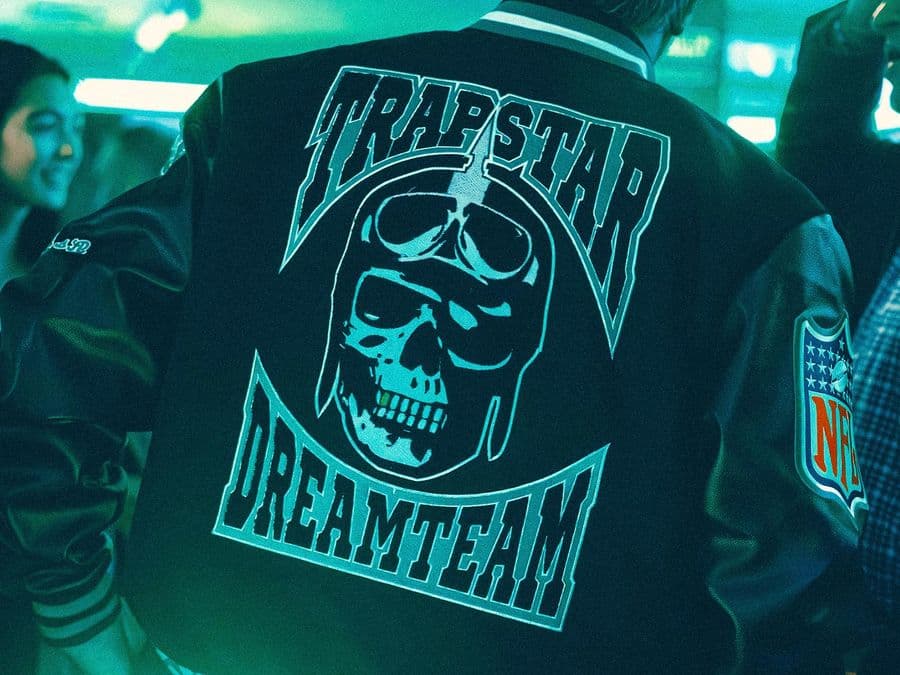 Trapstar Dreamteam jacket at the pop-up