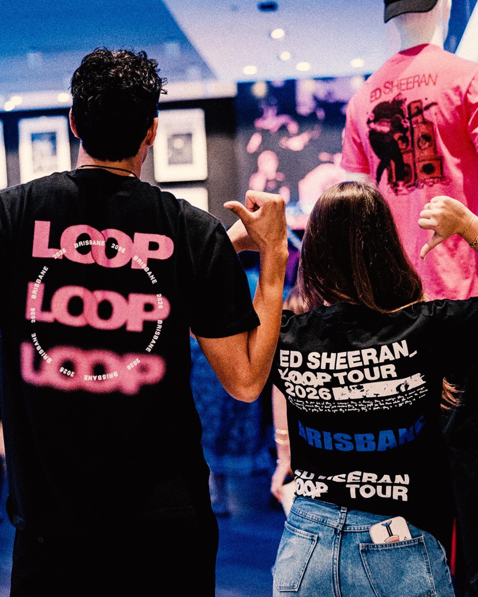 Ed Sheeran popup shop store Australia Melbourne Sydney Brisbane Teliporter