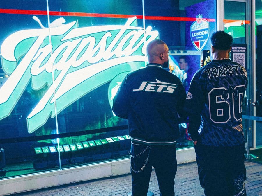 NFL x Trapstar pop-up in London